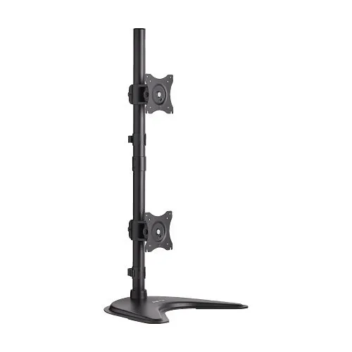 Eaton Tripp Lite DDR1527SDC Dual Vertical Flat-SCreen Desk Stand, Clamp Mount, 15" to 27" Flat-SCreen Displays