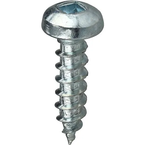 Dottie DDSMS1012 #10 1/2" Square Drive Pan Head Sheet Metal Screw, 100-Pack