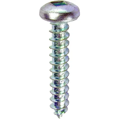 Dottie DDSMS81 #8 1" Square Drive Pan Head Sheet Metal Screw