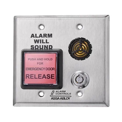 Alarm Controls DE-1RED De-1 Delayed Egress Timer, Red Lens/Button