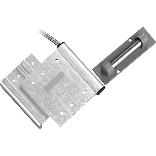 Edwards Signaling 2302 Series Curtain Door Magnetic Contact, IP67, aluminum housing, 30V op voltage, 0.25A, 3W/VA, SPDT, track mount 2'SS armored lead, 3" gap