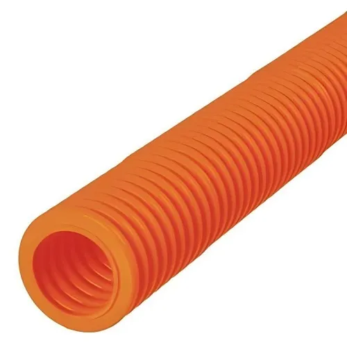 ABB DE4X1-1000 3/4" RISERGARD Polyvinyl Chloride Corrugated Pipe, 1m