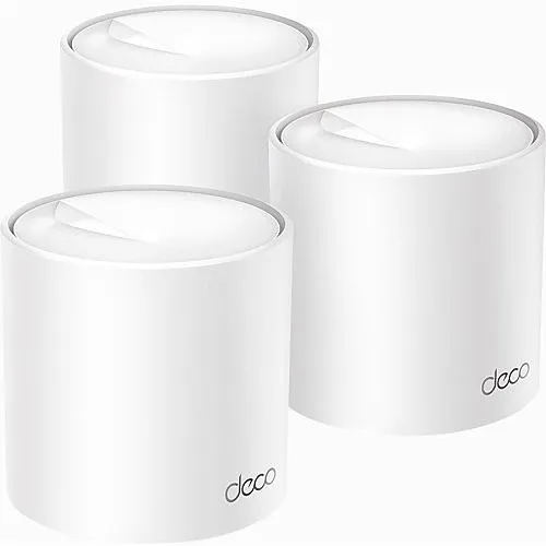 TP-Link DECO X50(3-PACK) AX3000 Whole Home Mesh Wi-Fi System, 3-Pack