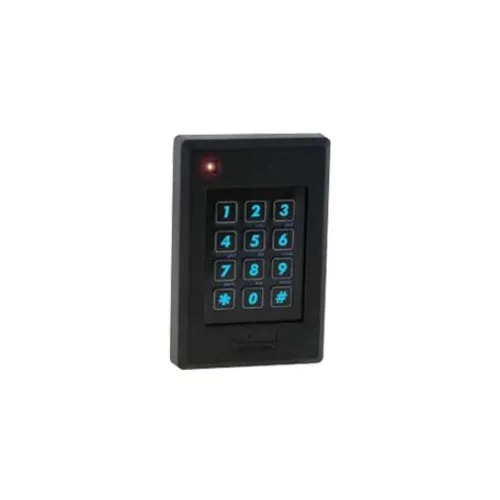 Keri Systems DELTA6.4 Contactless Single-Gang Box Mount Smart Card Reader with Keypad