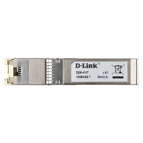 D-Link DEM-410T 10GBASE-T Copper SFP+ Transceiver