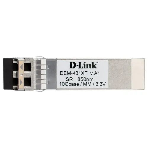 D-Link DEM-431XT 10GBASE-SR SFP+ Multi-Mode Transceiver (300m)