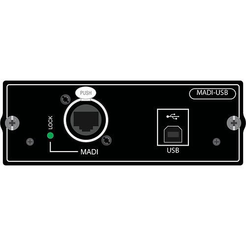 Soundcraft 5046678.V Soundcraft MADI-USB Combo Option Card for Si Series Consoles