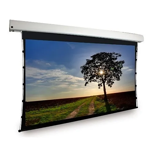 Dragonfly DFM-TAB-100-MW 100" Motorized Tab Tension Matte White Projection Screen (16:9)