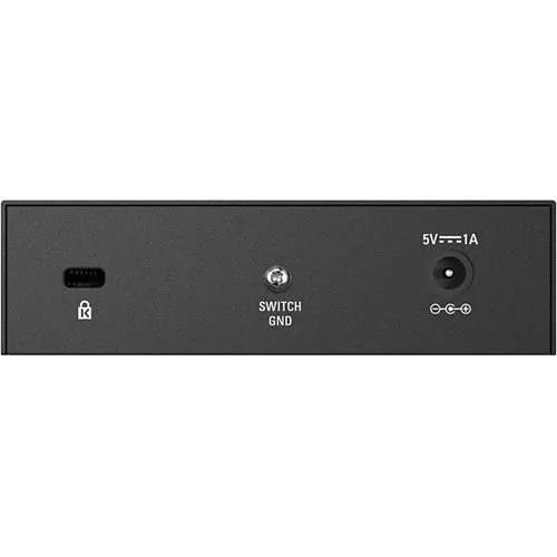 D-Link DGS-105 5-Port Gigabit Unmanaged Metal Desktop Switch