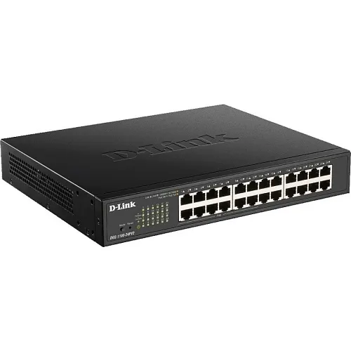 D-Link DGS-1100-24PV2 24-Port Gigabit PoE Smart Managed Switch