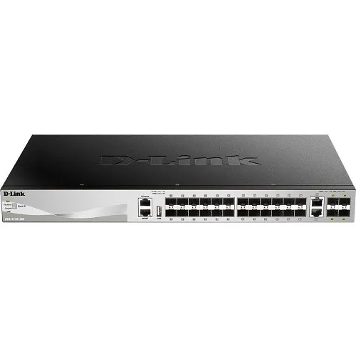 D-Link DGS-3130-30S 30-Port Lite Layer Stackable Managed Switch