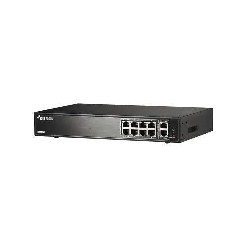IDIS DR-6508P-8TB 6500 Series 8-Channel 4K DirectIP NVR with 8TB Storage, RAID 1, PoE, Dual HDMI