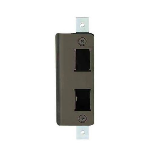 Adams Rite 4901-21-119 Deadlatch Strike, 4-1/2" Wide Jamb, Black Anodized