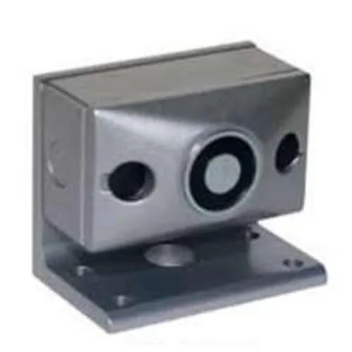 Potter DH24120GPC1 24/120V Chrome Ground Mount Single Door Holder