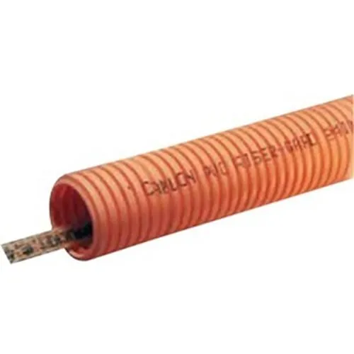 ABB DH4X1C-150 Carlon 1-1/2" Riser-Gard Corrugated Flexible Conduit with Tape, 150', Orange