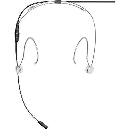 Shure DH5B/O-MTQG DuraPlex Omnidirectional Headset Microphone, TA4F, Black