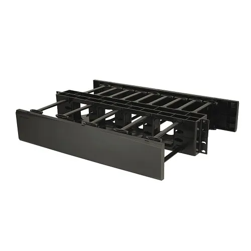Ortronics DHMC2RUW Horizontal Cable Manager, Double-Sided, White