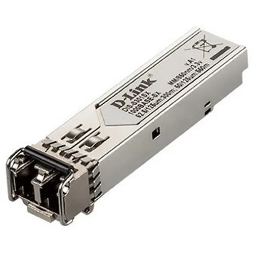 D-Link DIS-S301SX 1-Port Mini-GBIC SFP to 1000BaseSX Multi Mode 550M Fiber Transceiver