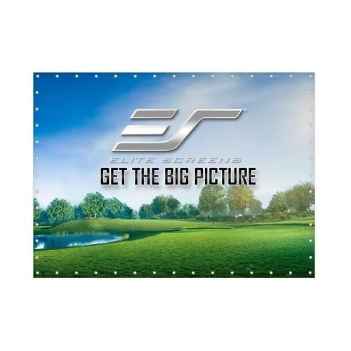 Elite Screens DIY10X13-IPW1145 GolfSim DIY 10, 10', White