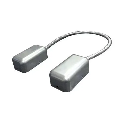 Command Access DL-20A Power Transfer Hinge Standard Door Loop, 20" Cable, Surface Mount, Aluminum