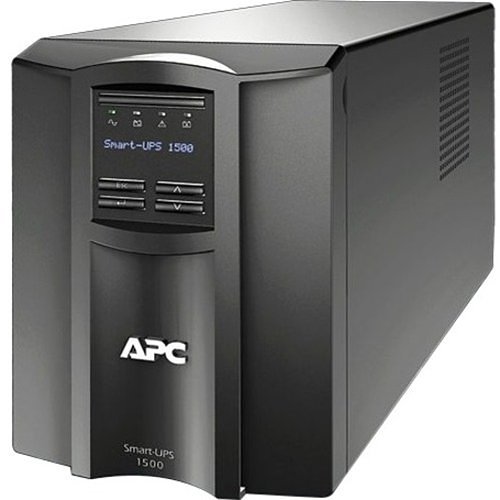 APC SMT1500C Smart-UPS 1500 with SmartConnect Port, 1440VA, 120V, LCD, NEMA 5-15R Outlets