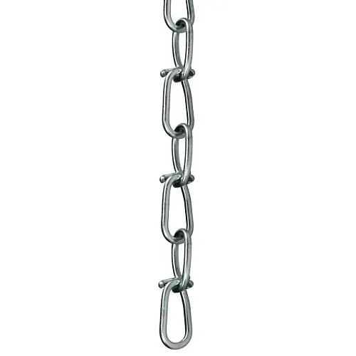 Dottie DL2 Cable Tie and Strap, #13 Gauge Bright Galvanized Double Loop Chain