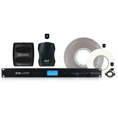 Williams AV DL207 SYS Medium-Area DPS Induction Loop System with Network Control