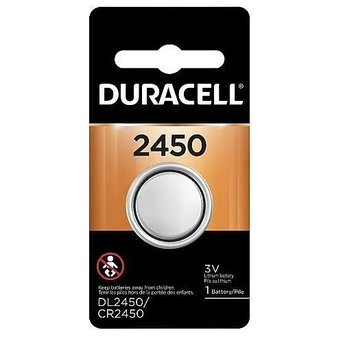 Duracell 2450 Lithium Coin Battery, 3V