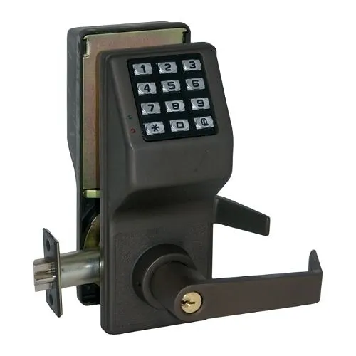 Napco DL2700/10B DL2700 Series Electronic Keypad Lock, Fingertip Programmable, Oil Rubbed Bronze finish