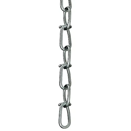 Dottie DL3 Cable Tie and Strap, #14 Gauge Bright Galvanized Double Loop Chain