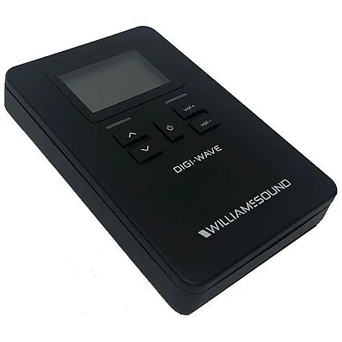 Williams AV DLR 400 ALK Digi-Wave 400 Series Receiver, Operates with Alkaline Batteries, Black