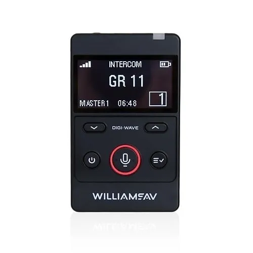 Williams AV DLT 400 Digi-Wave 400 Transciever, Black