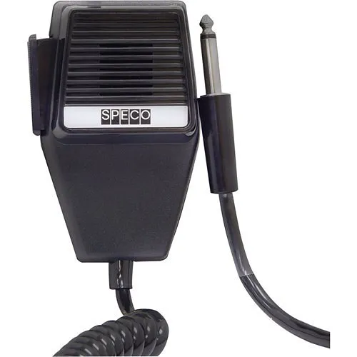 Speco DM520P Push-to-Talk CB/Handheld Microphone with 1/4" Phono Plug, Black