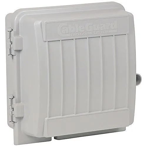 AFL DM000336 Structured Wiring Enclosure with Feet with Cableguard Logo