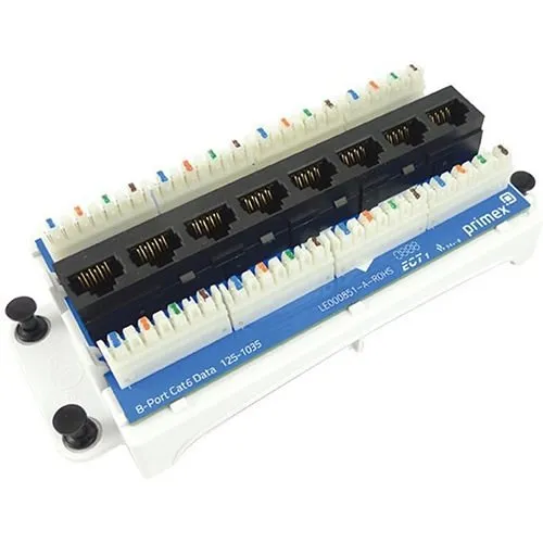 Primex 125-1035 8-Port CAT6 Data, Voice Module
