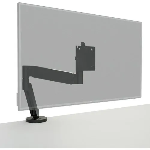 Chief DMA1B Koncis Desk Mount Single Monitor Arm for 10-32" Displays, VESA Monitor Mount, Black