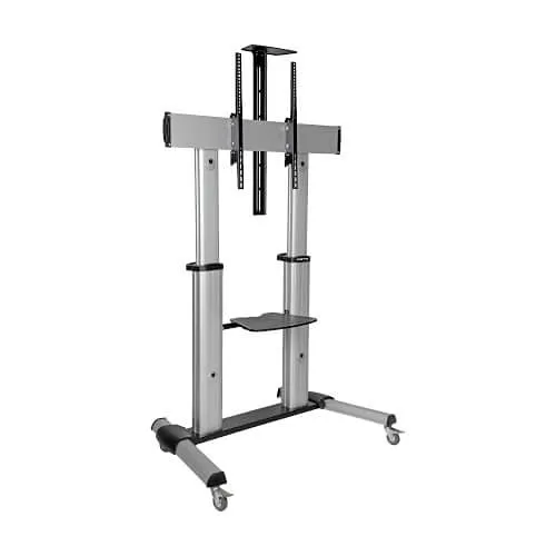 Eaton Tripp Lite DMCS60100XX Heavy-Duty Rolling TV Stand, Height Adjustable, 60"-100" Screens