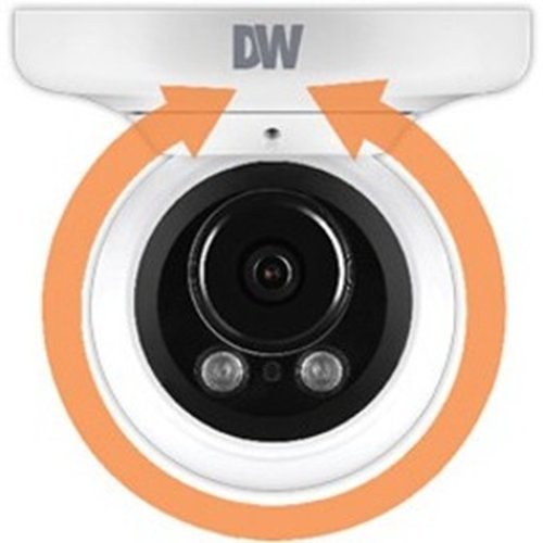 Digital Watchdog DWC-MVA2WIAT MEGApix IVA 2.1MP Vandal Ball IP Camera, 2.7-13.5mm Varifocal Lens