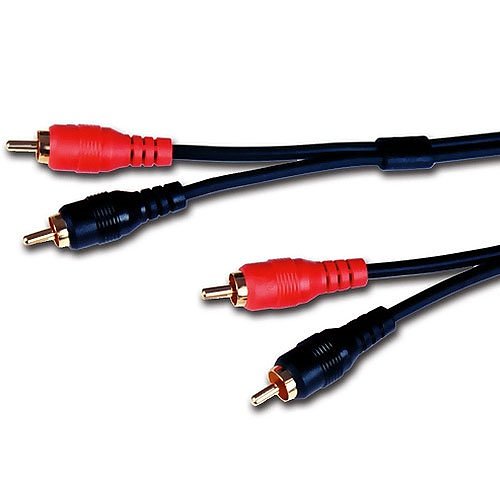 Comprehensive 2PP-2PP-6ST Standard Series gold RCA Plugs Each End Stereo Audio Cable 6'