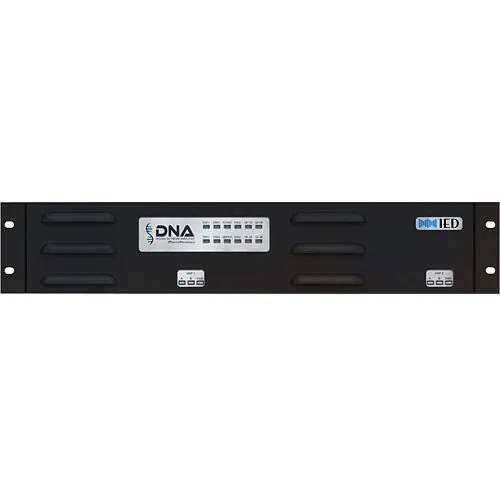 AtlasIED DNA2404DL Series UL-1711 Listed 70.7-VOLT 4-Channel Amplifeir with DANTE Network Audio