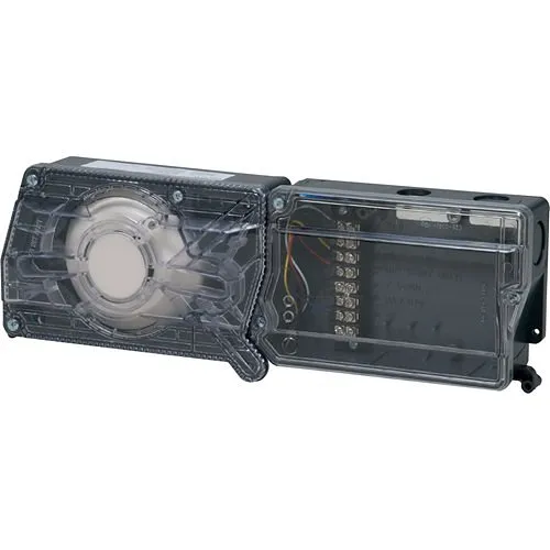 Fire-Lite DNRW InnovairFlex Watertight Intelligent Non-Relay Photoelectric Low-Flow Duct Smoke Housing Detector (Detector Head Sold Separately)