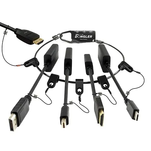 SimplyAV DO-L001 the Dongler Loaded Video Adapter Ring