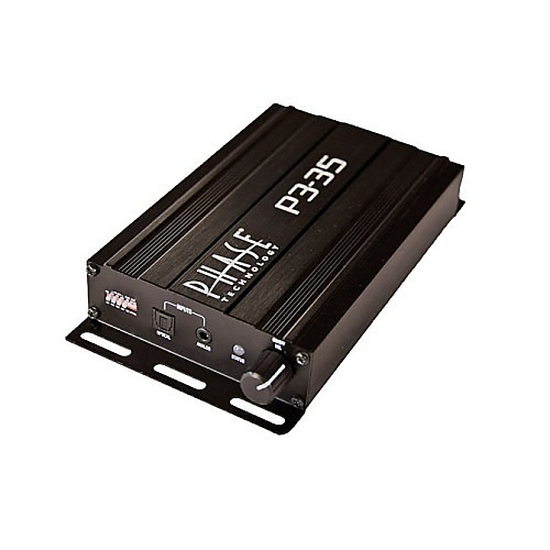 PhaseTech P3-35 3-Channel Amplifier with Analog Input and IR Learning Capabilities, 4.0" 7.25"