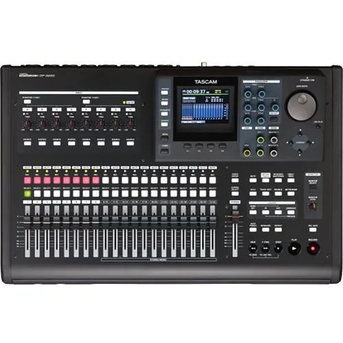 TASCAM DP-32SD 32-Track Digital Portastudio with XLR-TRS Combo Inputs