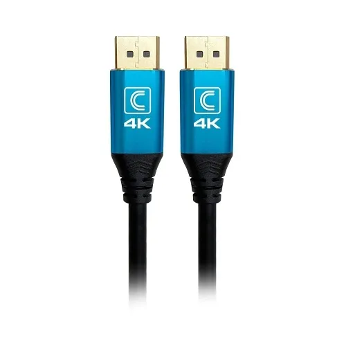 Comprehensive DP-4K-3SP Pro AV/IT Specialist Series 4K Displayport 1.2a Cable, 3', Jet Black
