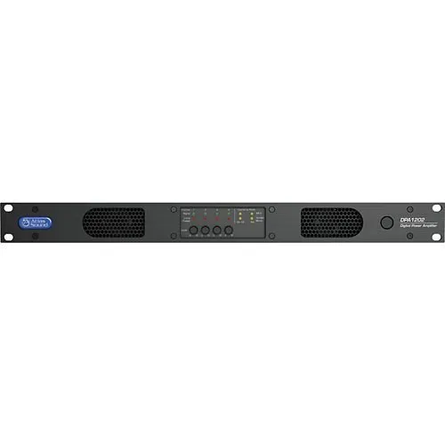 AtlasIED DPA1202 Channel1200W Networkable Multi-Channel Power Amplifier with Optional Dante Network Audio