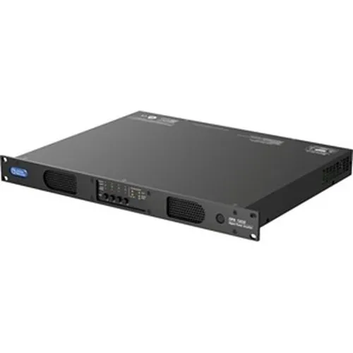 AtlasIED DPA1202 4 Channel1200W Networkable Multi-Channel Power Amplifier with Optional Dante Network Audio