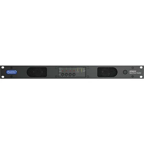 AtlasIED DPA602 600W Networkable Multi-Channel Power Amplifier with Optional Dante Network Audio