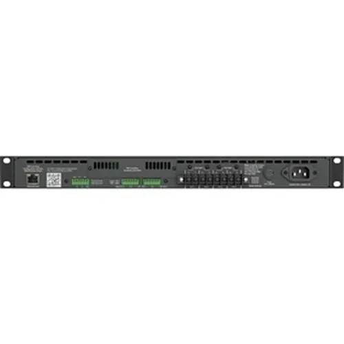 AtlasIED DPA602 600W Networkable Multi-Channel Power Amplifier with Optional Dante Network Audio