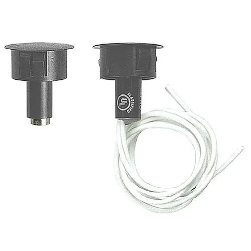 Securitron DPS-W-GY Door Position Switch for Wood Doors, Concealed, 0.4 Amp, Gray